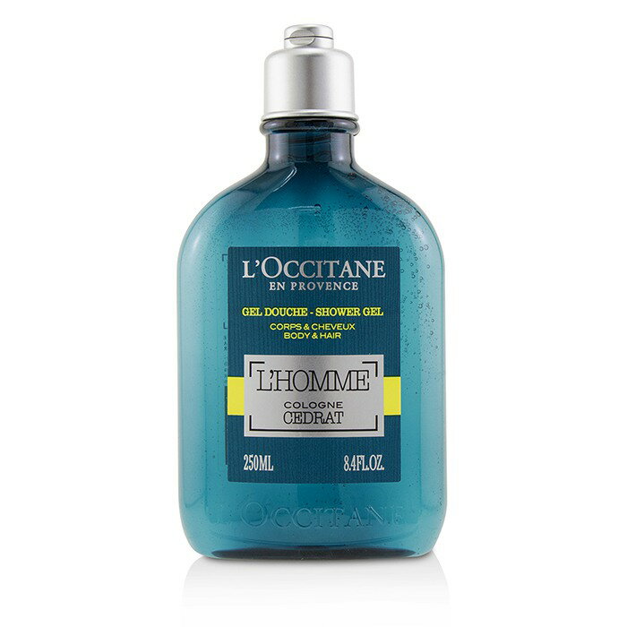 L'Occitane 歐舒丹 枸櫞沐浴膠 L'Homme Cologne Cedrat Shower Gel (身體和頭髮適用)  250ml/8.4oz