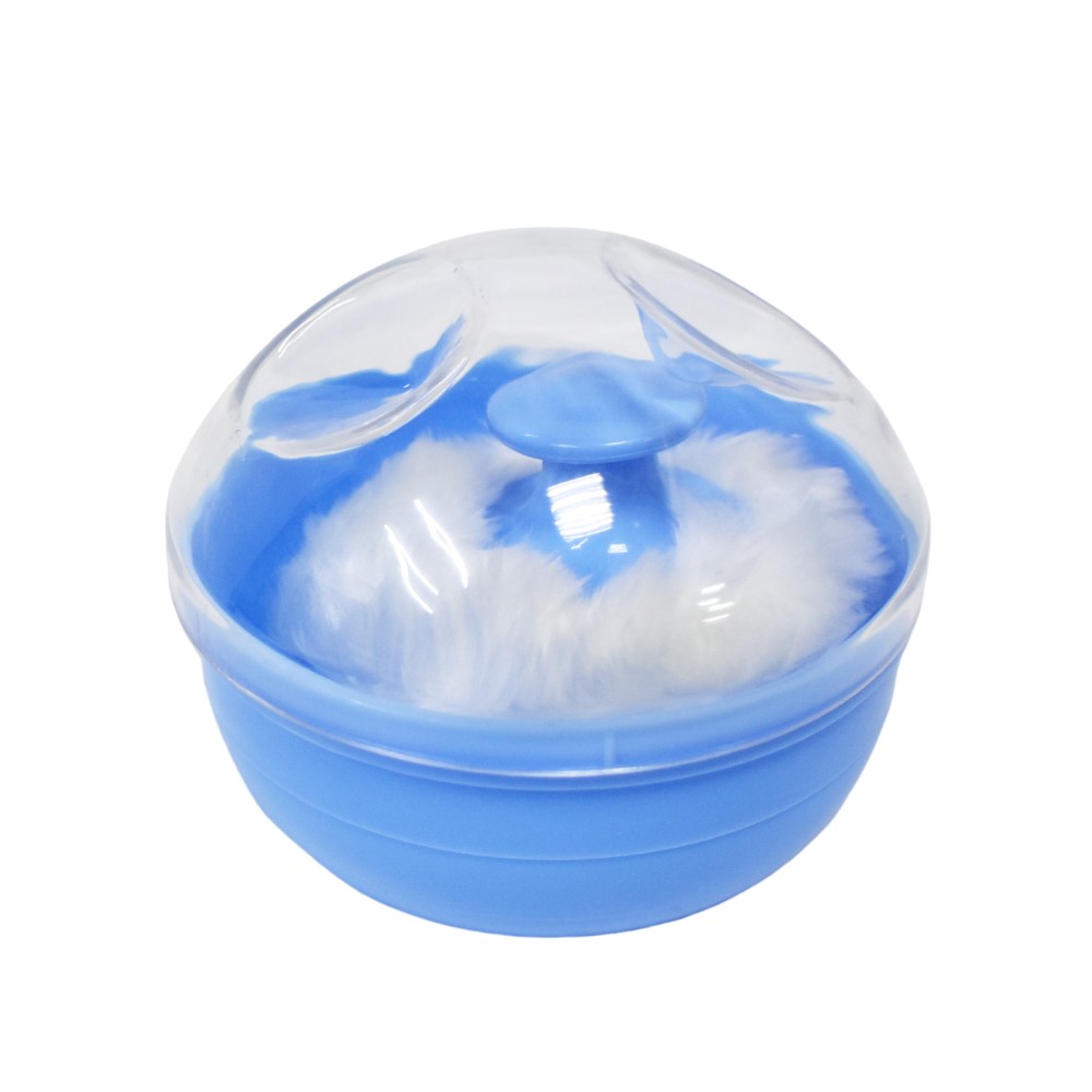 大粉撲盒 痱子粉 美髮用 粉撲盒 爽身粉盒 痱子粉盒 台灣製造【DH380】 123便利屋