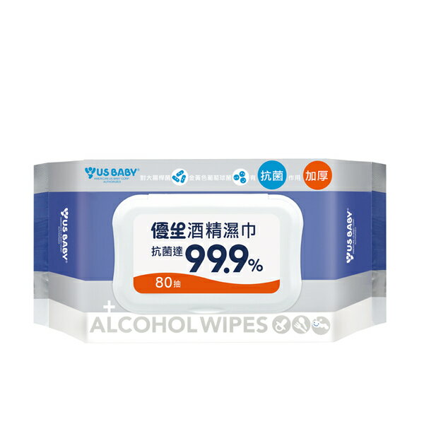 優生酒精濕巾超厚型80抽*6包