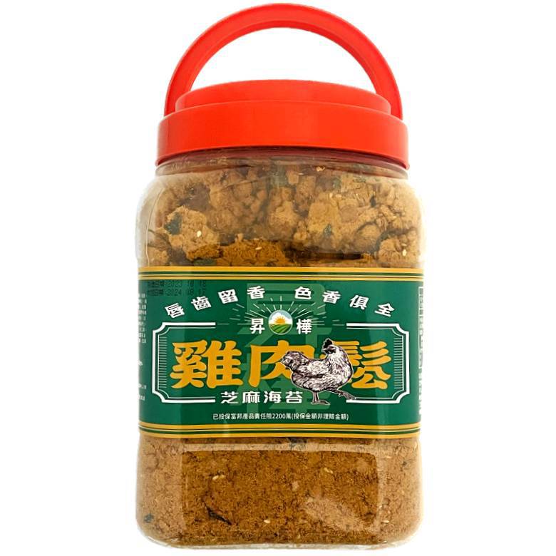 昇樺 雞肉鬆 1kg罐(芝麻海苔) [大買家]