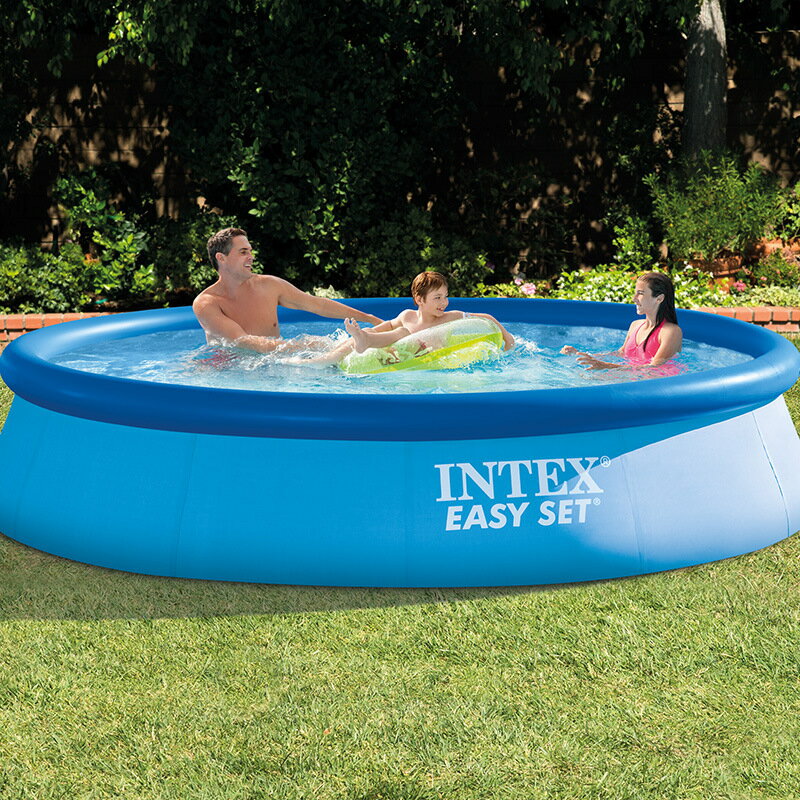 游泳池 新款熱賣 INTEX28130充氣游泳池號家用成人兒童泳池加厚加高家庭戲水池【快速出貨】