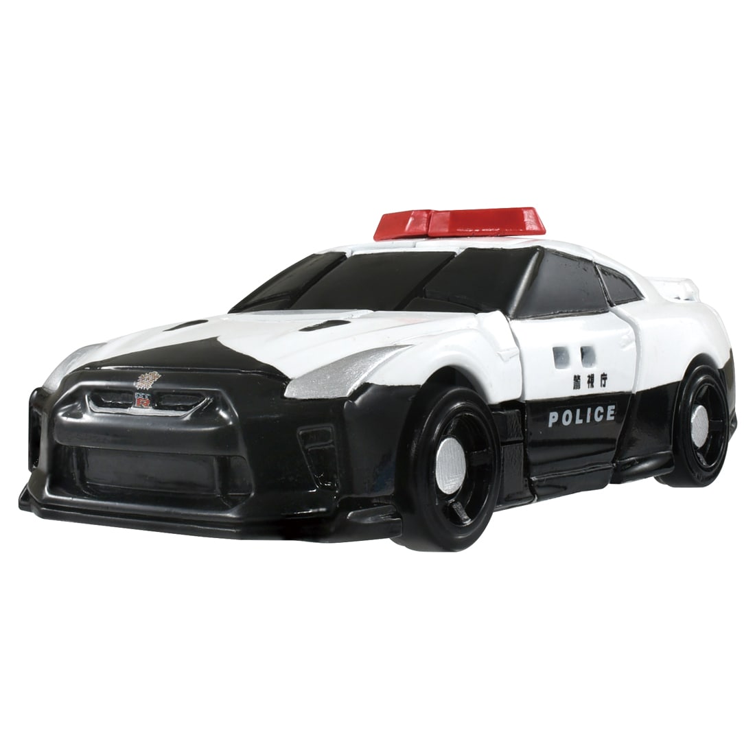 【Fun心玩】TP20705 正版 多美 特裝作業勇者 JB01 警察勇者 警車特裝 日產 NISSAN GT-R 模型車 5