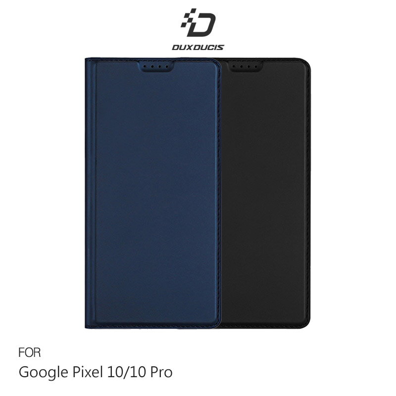 DUX DUCIS Google Pixel 10 / Pixel 10 Pro SKIN Pro 皮套 側翻皮套 插卡 可立 保護套 手機套 膚感皮套