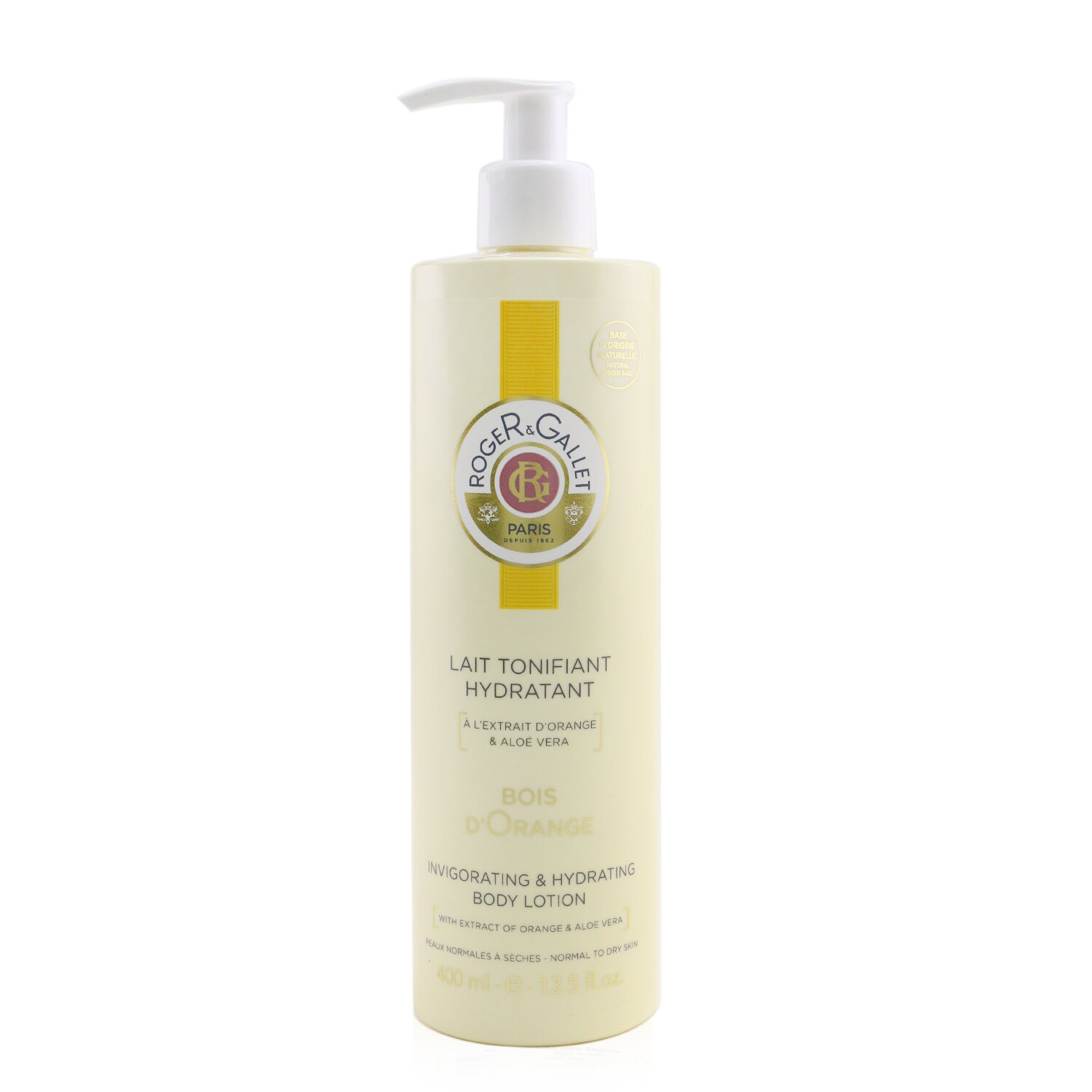賀傑與賈雷 Roger & Gallet - 西班牙橘樹活力&保濕身體乳液Bois d' Orange Invigorating & Hydrating Body Lotion(含泵)