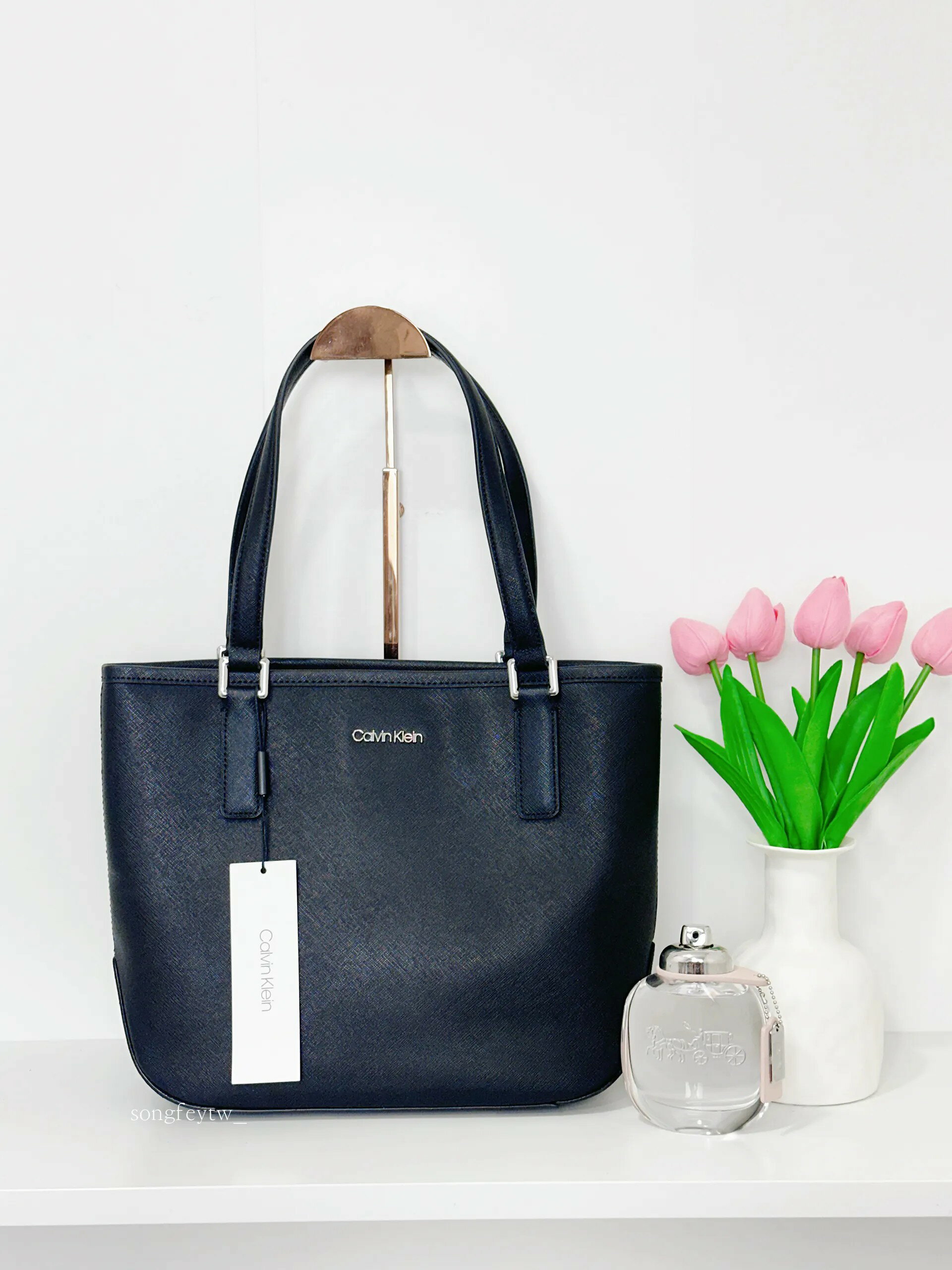 美國代購🇺🇸台灣現貨 CK 防刮拉鍊中托特