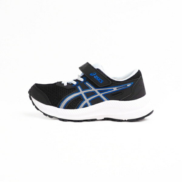 Asics Contend 8 Ps [1014A258-006] 中童 運動鞋 休閒 透氣 舒適 黏扣帶 穿脫方便 藍