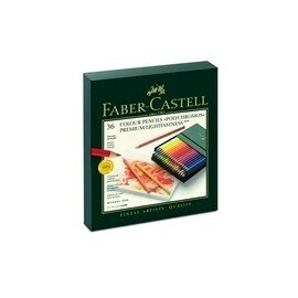 德國輝柏FABER CASTELL 110038 藝術家級油性色鉛筆36色(精裝版)