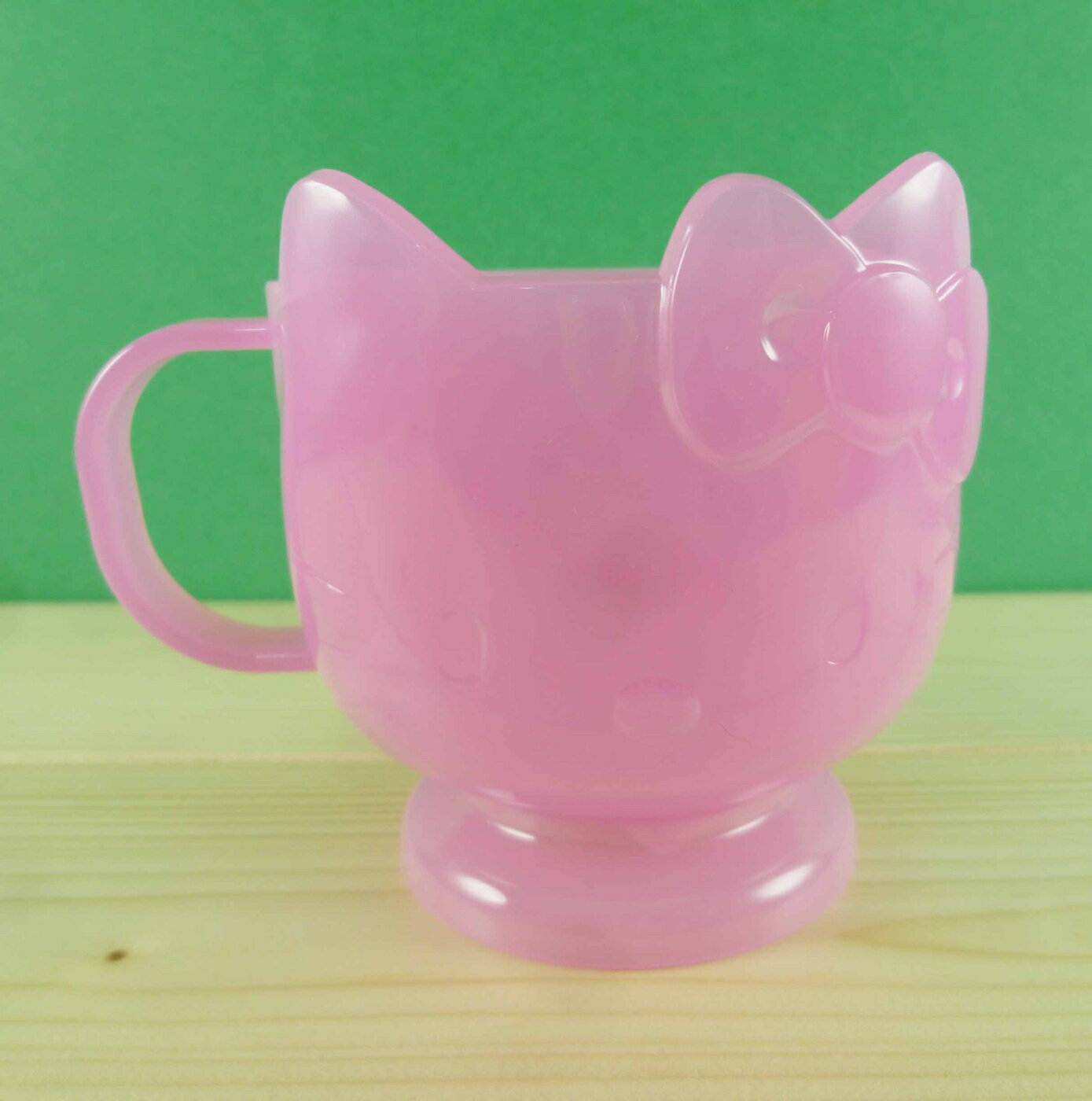 【震撼精品百貨】Hello Kitty 凱蒂貓 杯子 透明粉 震撼日式精品百貨