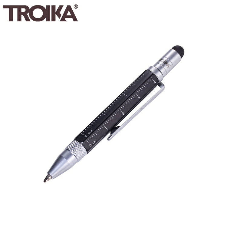 又敗家@德國TROIKA短版多功能工具筆PIP25隨身筆CONSTRUCTION圓珠筆LILIPU短筆多功能筆隨身原子筆【全館299超取免運】【APP下單點數4倍送】 2