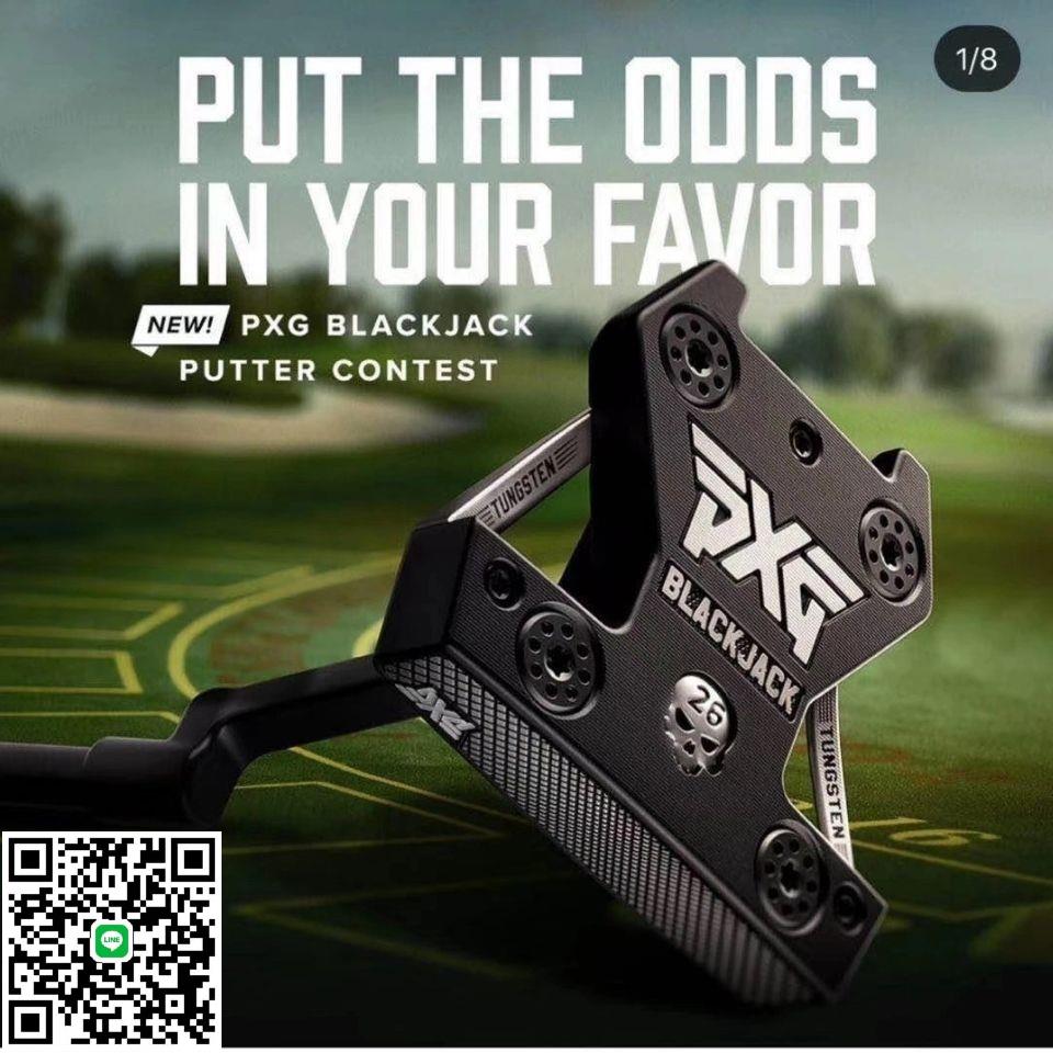 新款 高爾夫球桿推桿BLACKJACK PUTTER低重心高穩定骷髏頭推桿