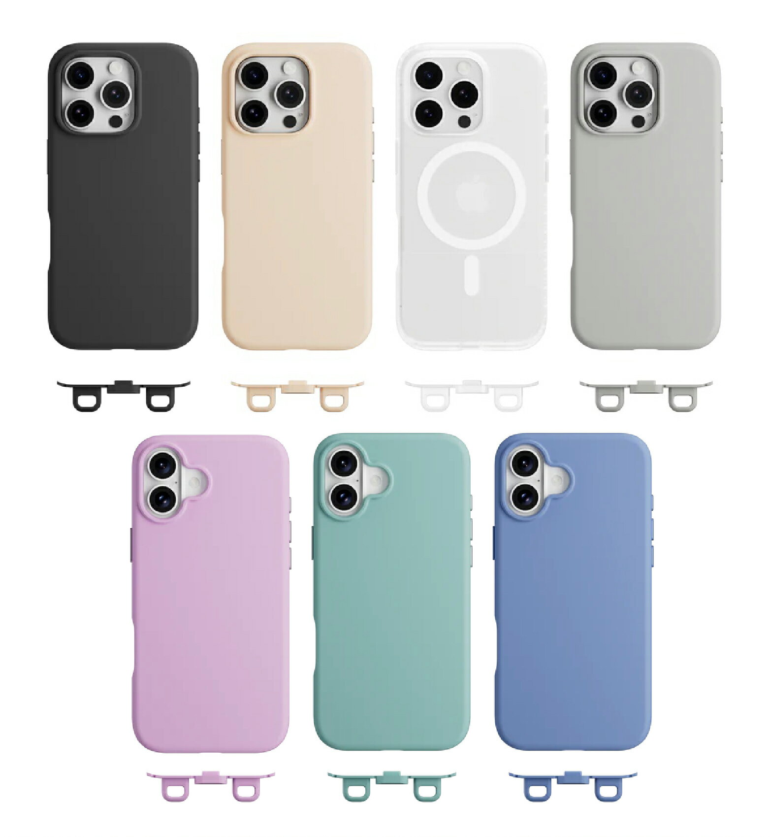 MAGEASY Vibrant M 含掛片 MagSafe 防摔殼 保護殼 iPhone 16 Plus Pro Max【299免運領券再享折扣】