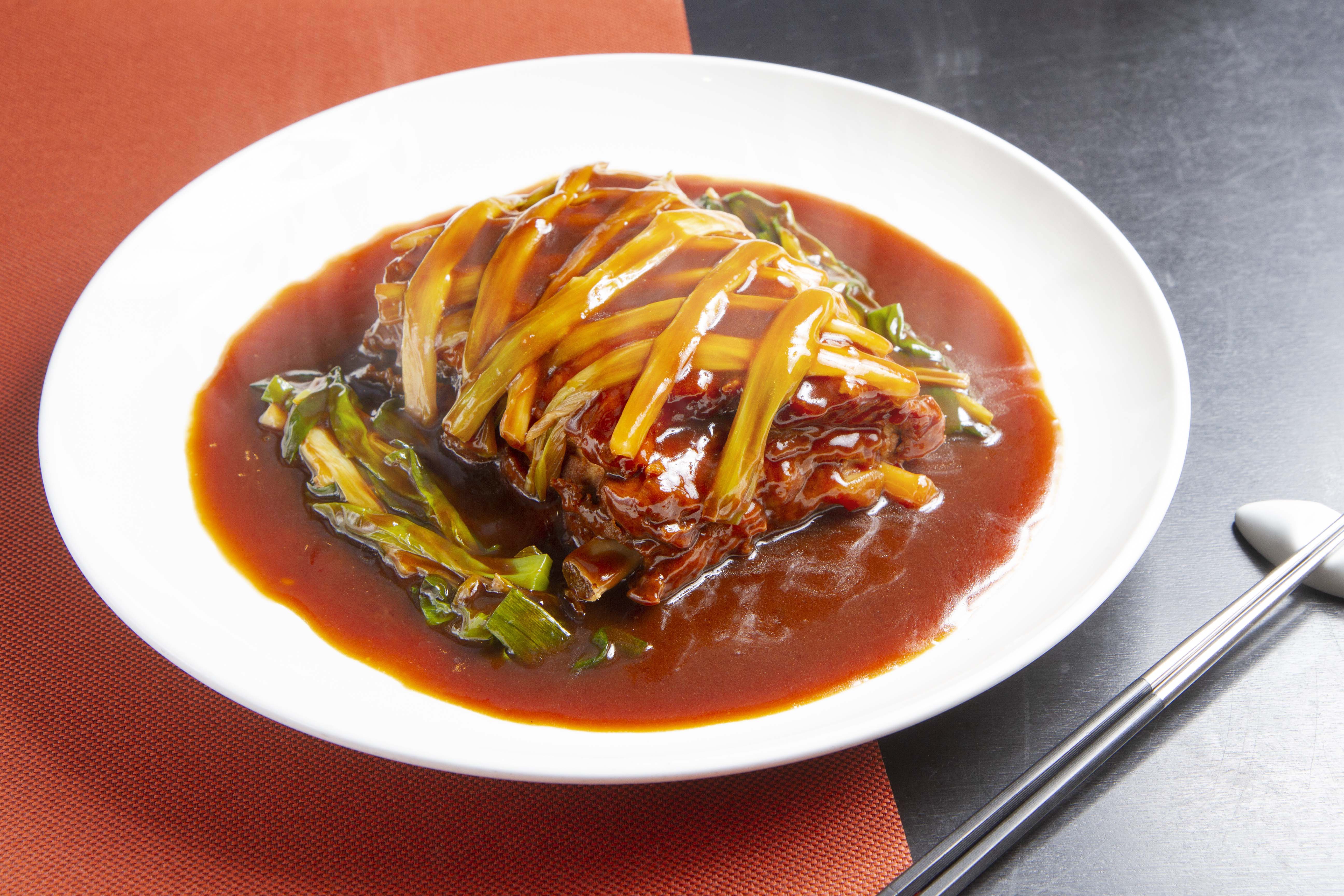 點水樓-金蔥燜玉排