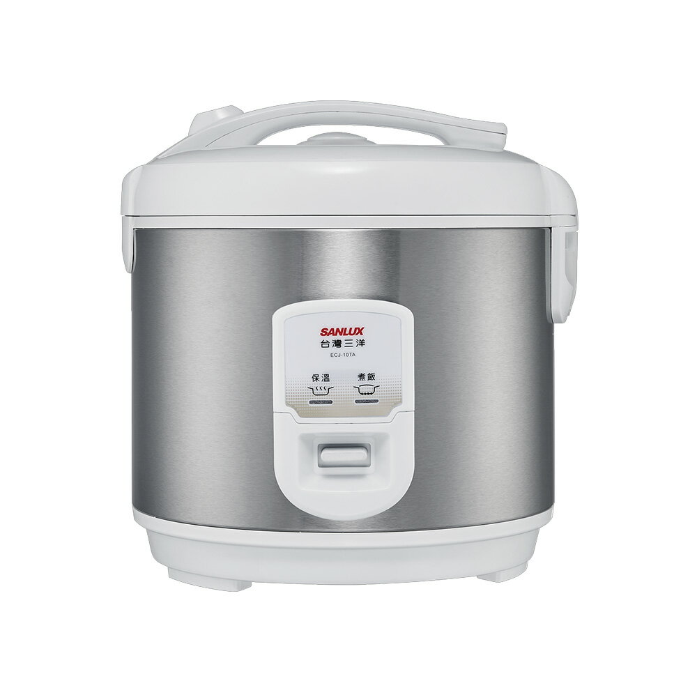 SANLUX台灣三洋 10人份電子鍋 /台 ECJ-10TA【APP滿額下單10%點數(單一帳號最高5000點)】2/28止