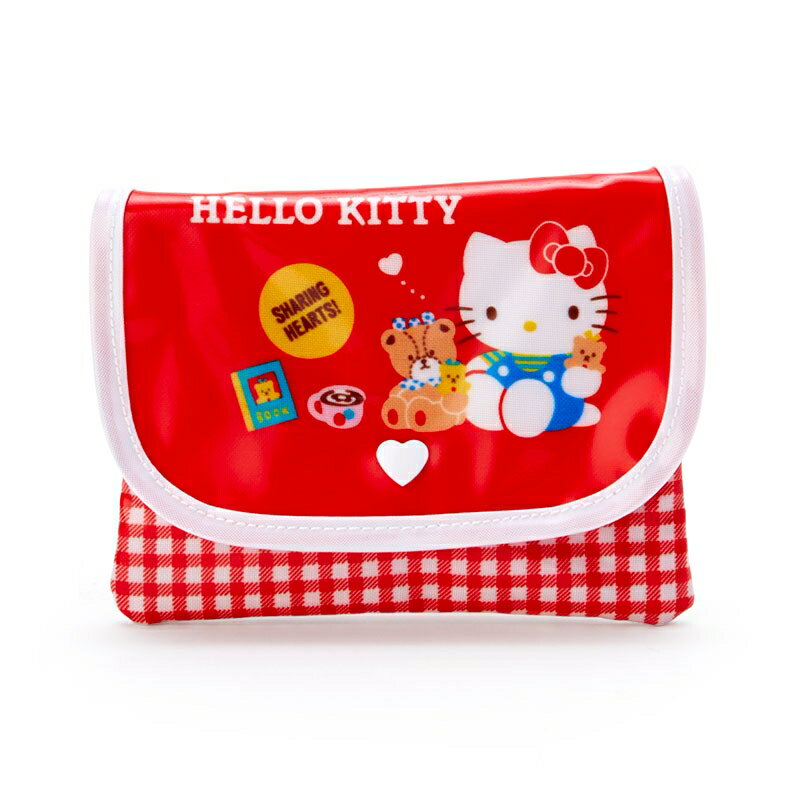 【震撼精品百貨】凱蒂貓 Hello Kitty 日本三麗鷗 面紙包附零錢包-復古#76229 震撼日式精品百貨