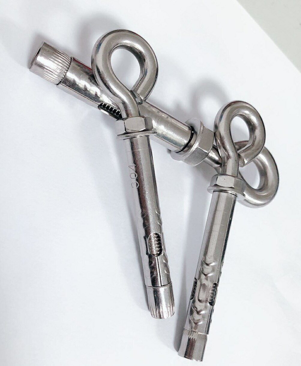 304不銹鋼羊眼圈膨脹鉤閉口螺絲 2