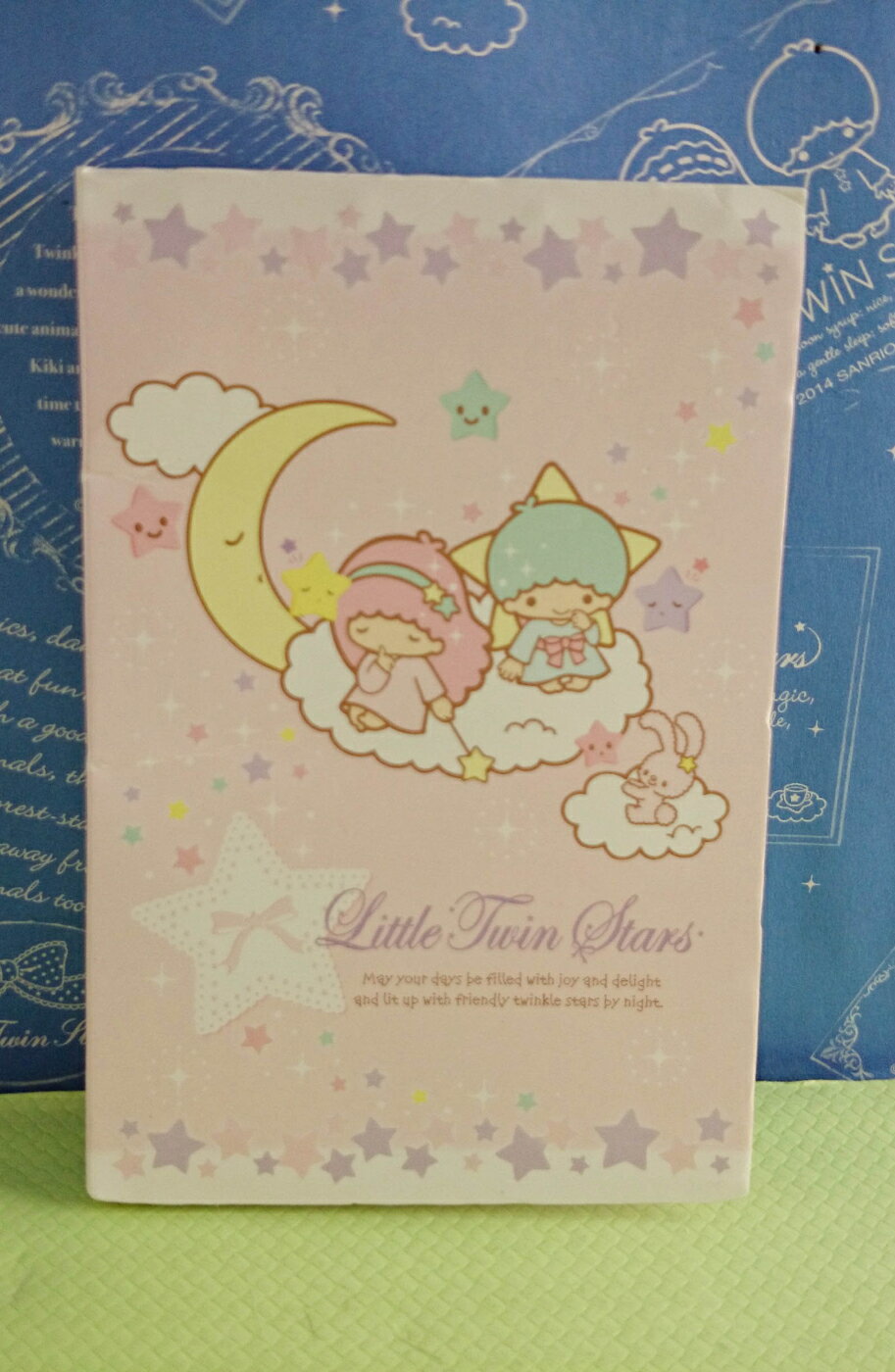 【震撼精品百貨】Little Twin Stars KiKi&LaLa 雙子星小天使 便條貼-晚安 震撼日式精品百貨