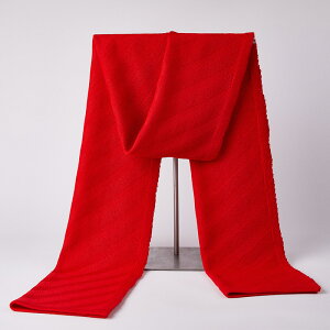 純羊毛圍巾男女披肩-紅色刺繡溫暖配件情人節生日禮物4款74bl9【獨家進口】【米蘭精品】