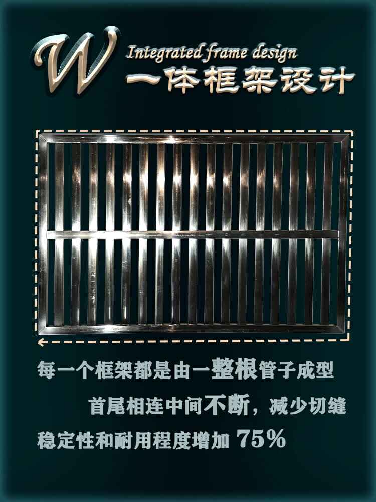 【超多款式咨詢客服】304不銹鋼狗籠子 全方管滿焊加厚加粗一體成型框架小中大型犬狗窩 4