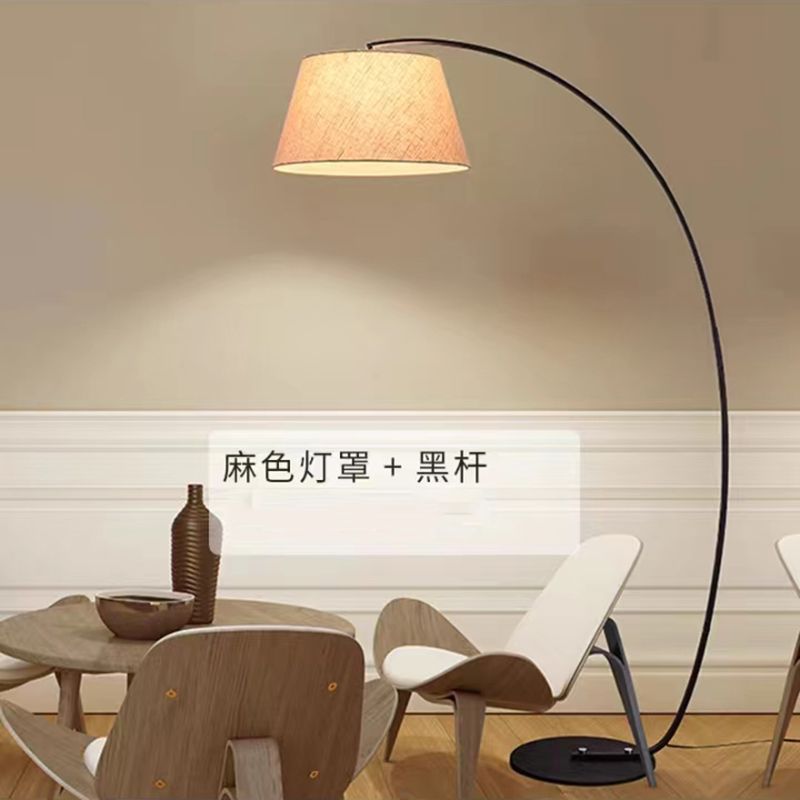 免運/可開發票 110V立燈/落地燈 落地燈客廳高階感沙發旁邊創意裝飾網紅北歐臺燈設計感輕奢釣魚燈 快速出貨