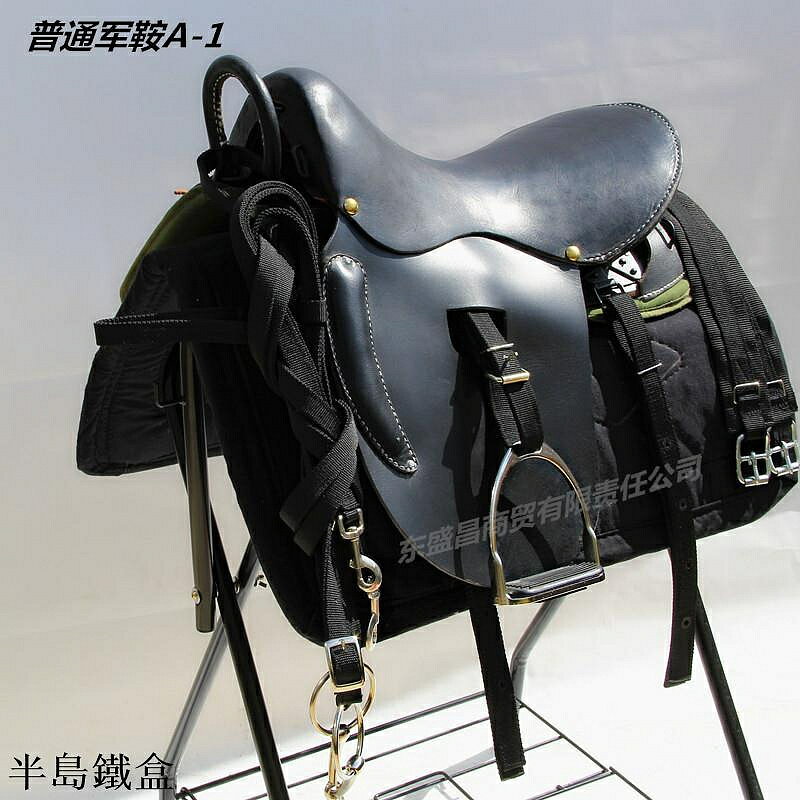 馬鞍牛皮軍鞍馬鞍遊客鞍全套帶配件整套鋼骨架頭層皮鞍人氣促銷