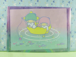 【震撼精品百貨】Little Twin Stars KiKi&LaLa 雙子星小天使 資料夾-彩虹魚 震撼日式精品百貨