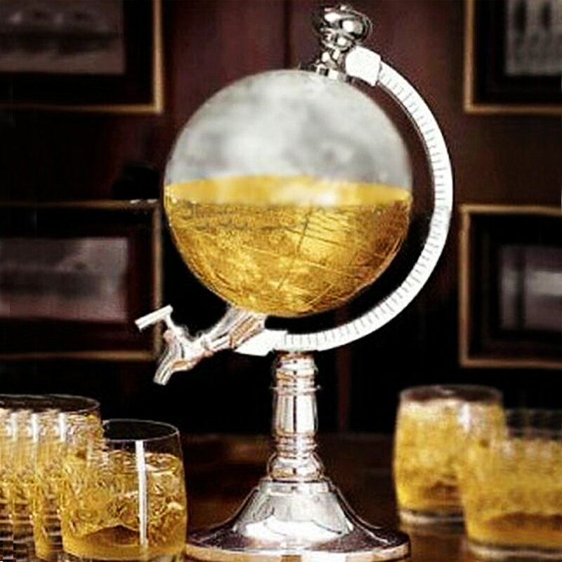 地球儀倒酒器倒酒架酒炮分酒器酒吧用品調酒用具洋酒啤酒酒具酒壺