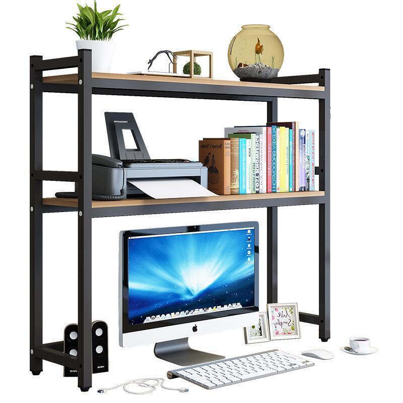書架 桌面置物架桌上書架簡易書桌辦公桌多層小收納架學生宿舍經濟型