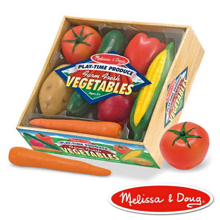 美國瑪莉莎 Melissa & Doug 玩食趣健康蔬菜組