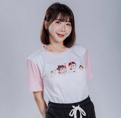 Rakuten Monkeys×啾啾妹短T