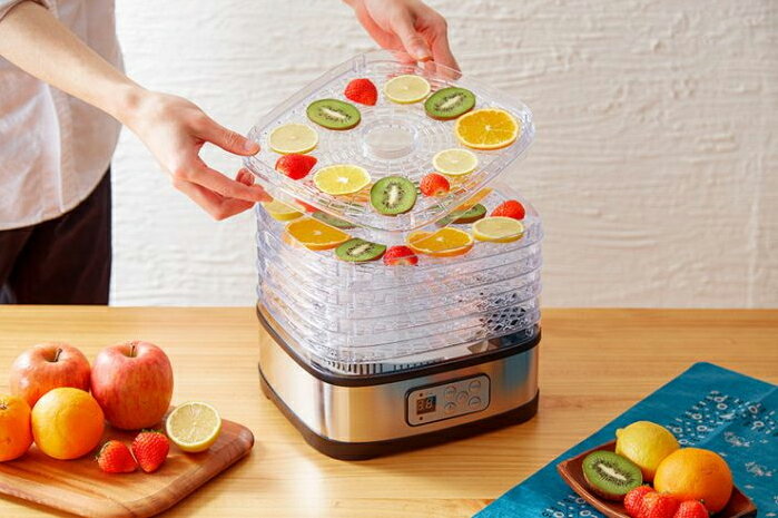 日本代購 simplus SP-FD01 乾果機 食物乾燥機 烘乾機 果乾機 5層 脫水風乾 肉乾 花茶 乾燥花 2