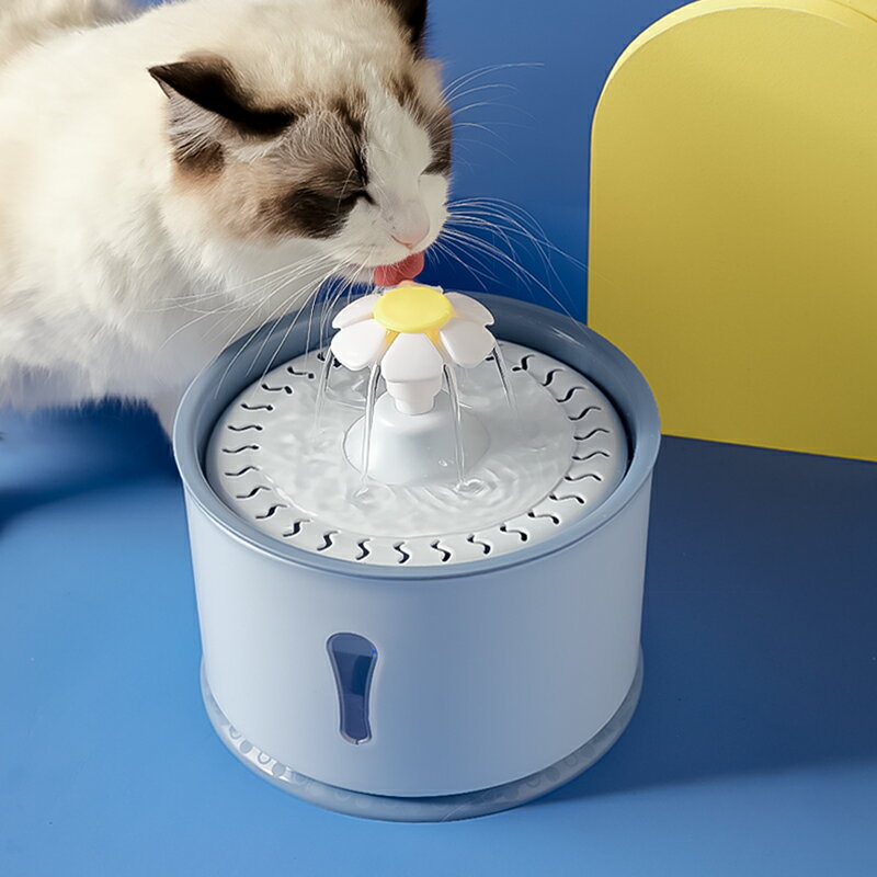 貓咪飲水機寵物喝水器不濕嘴飲水器貓水碗全自動流動循環喝水碗