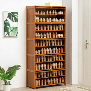 鞋櫃簡易鞋架子多層非實木收納架家具防塵家用門口玄關儲物出租房-快速出貨