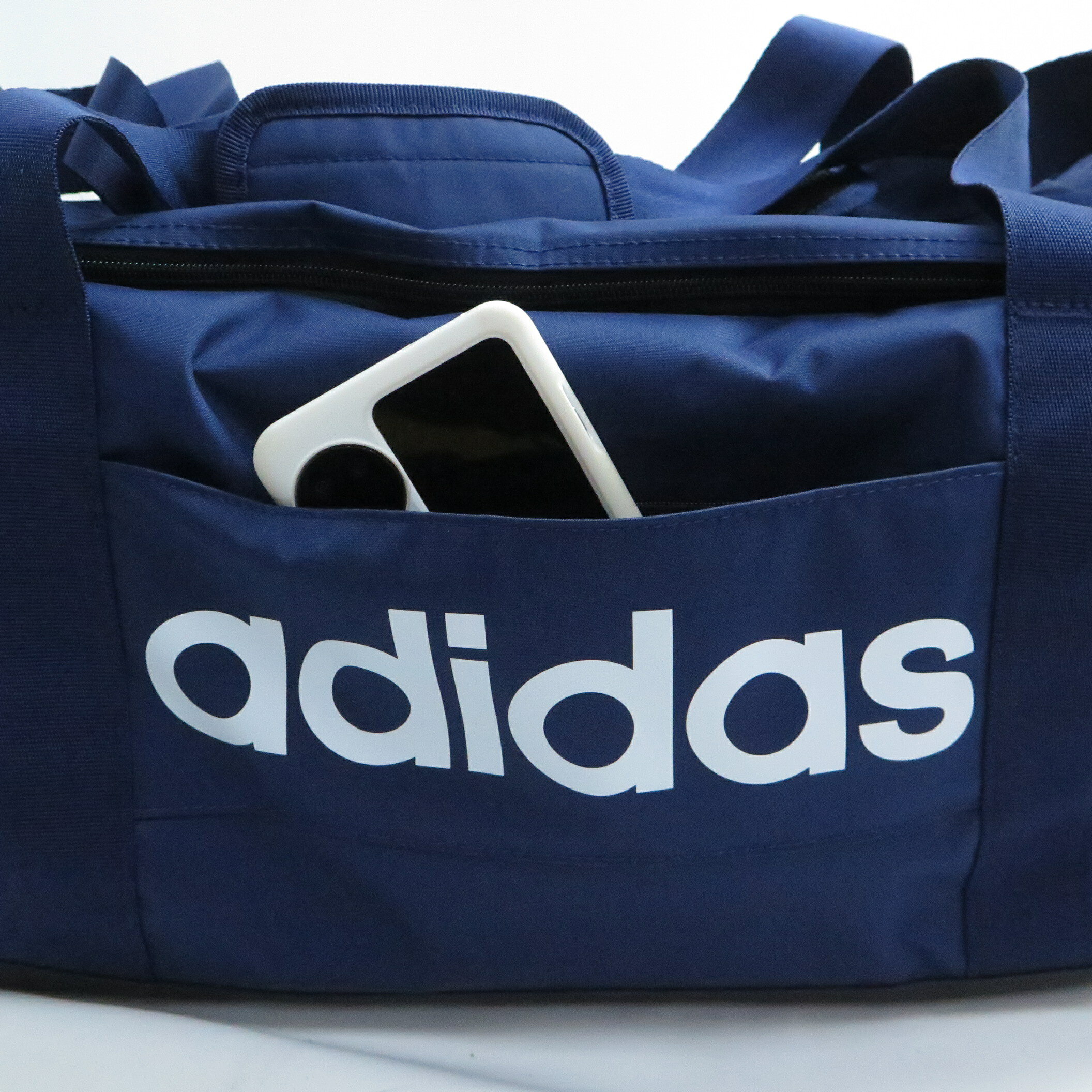 ADIDAS IN6116 LINEAR DUFFEL M 健身包 手提包 行李袋 藍【iSport愛運動】 | ISPORTSHOP直營店 ...
