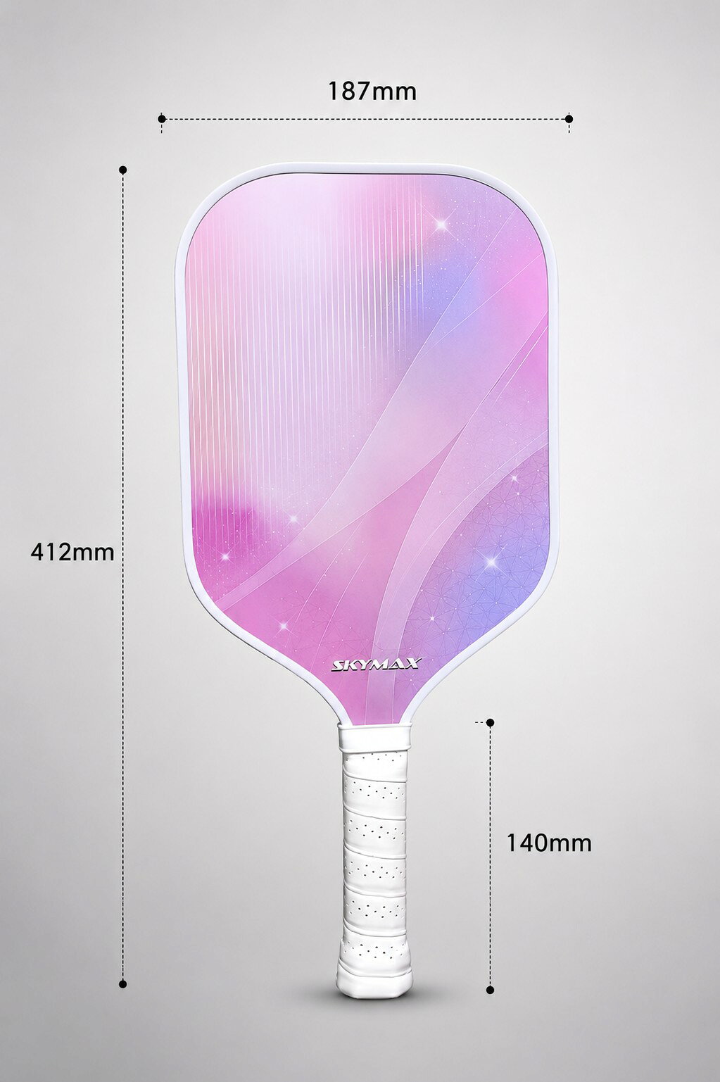 SKYMAX匹克球完整套裝-球拍+拍套+2顆比賽球-超值推薦 0