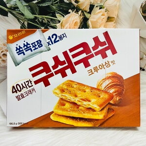 韓國 Orion 好麗友 千層蘇打餅乾 焦糖風味 12小袋入｜全店$199免運