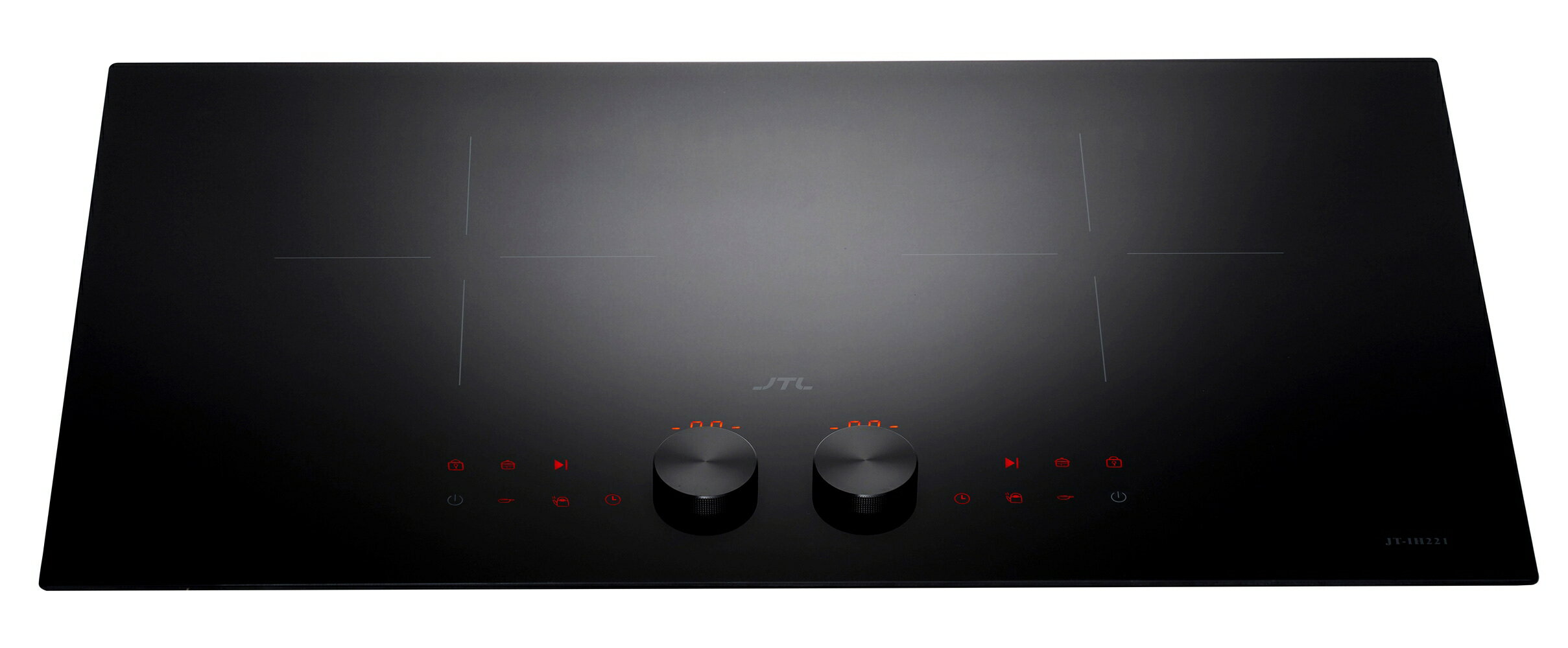 喜特麗雙口磁黑IH微晶調理爐220V/JT-IH221
