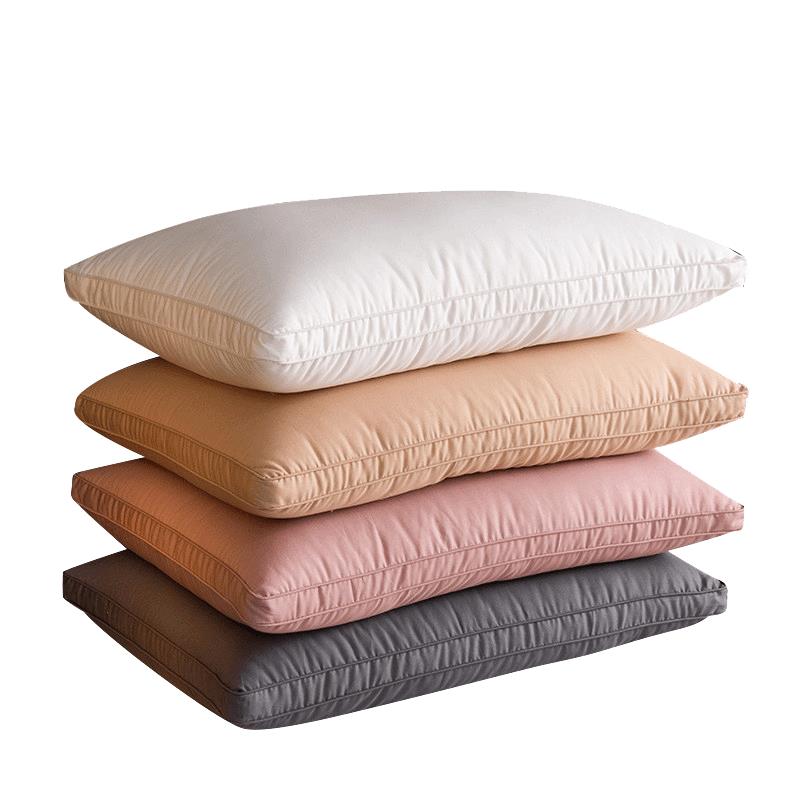 A類全棉大豆纖維枕頭一對家專用夏季純棉護頸椎助睡眠單人男枕芯