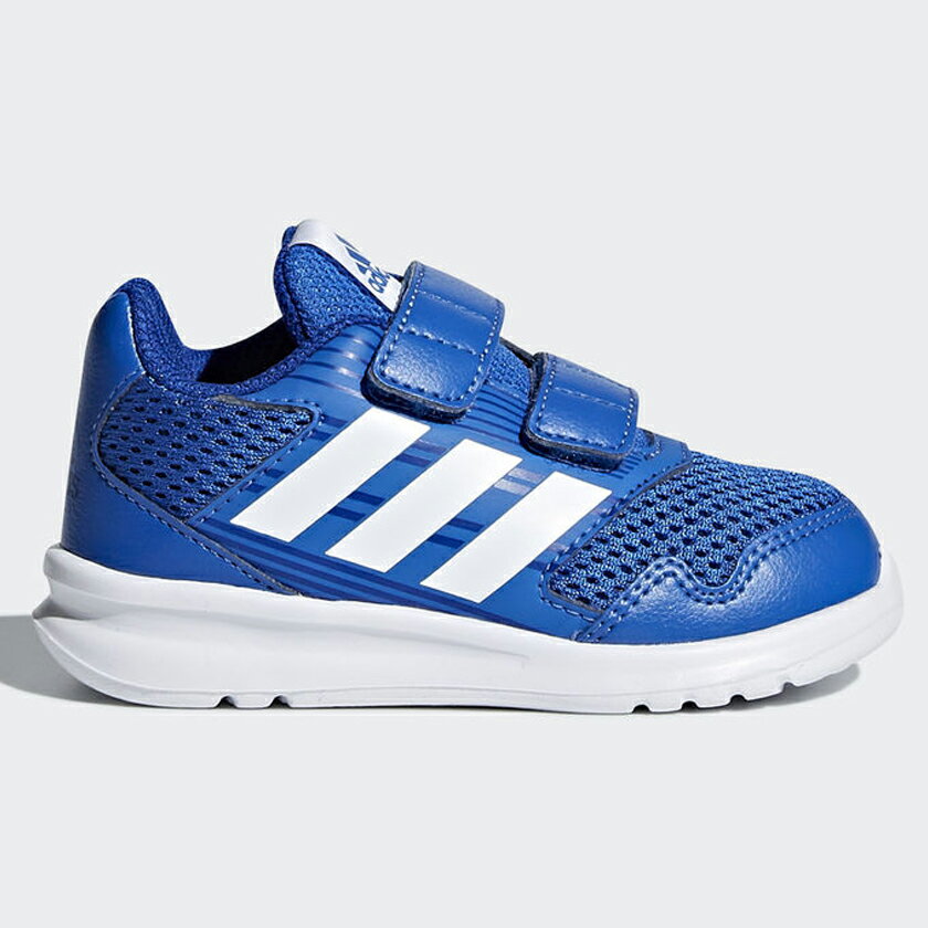 Adidas ALTARUN 童鞋 小童 慢跑 休閒 透氣 網布 魔鬼氈 藍 【運動世界】CQ0028