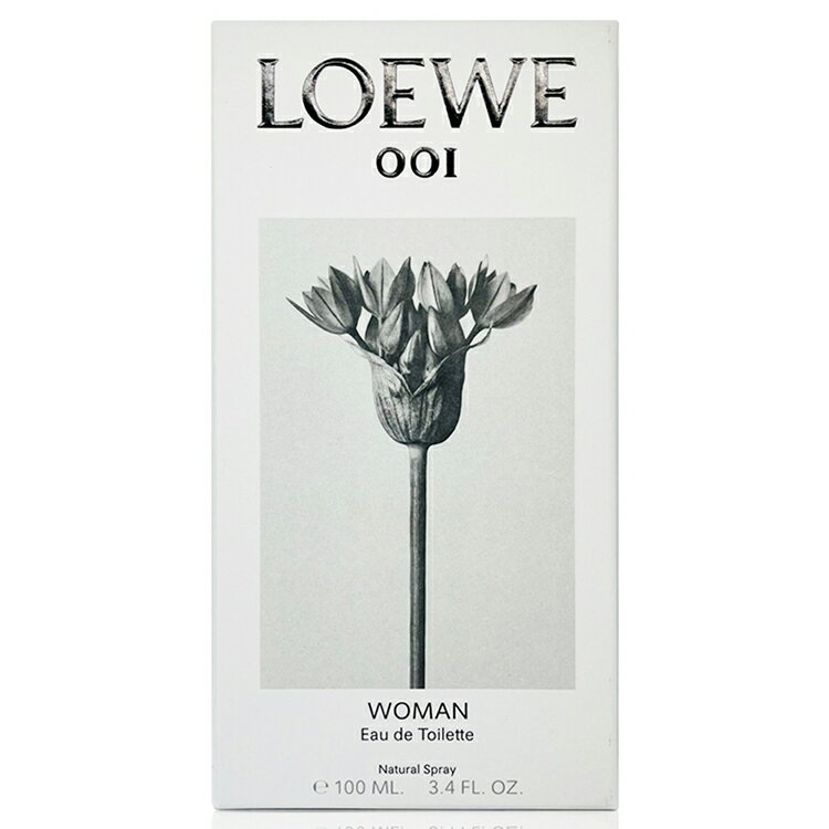 LOEWE 001 WOMAN 羅威事後清晨女性淡香水 100ML 3