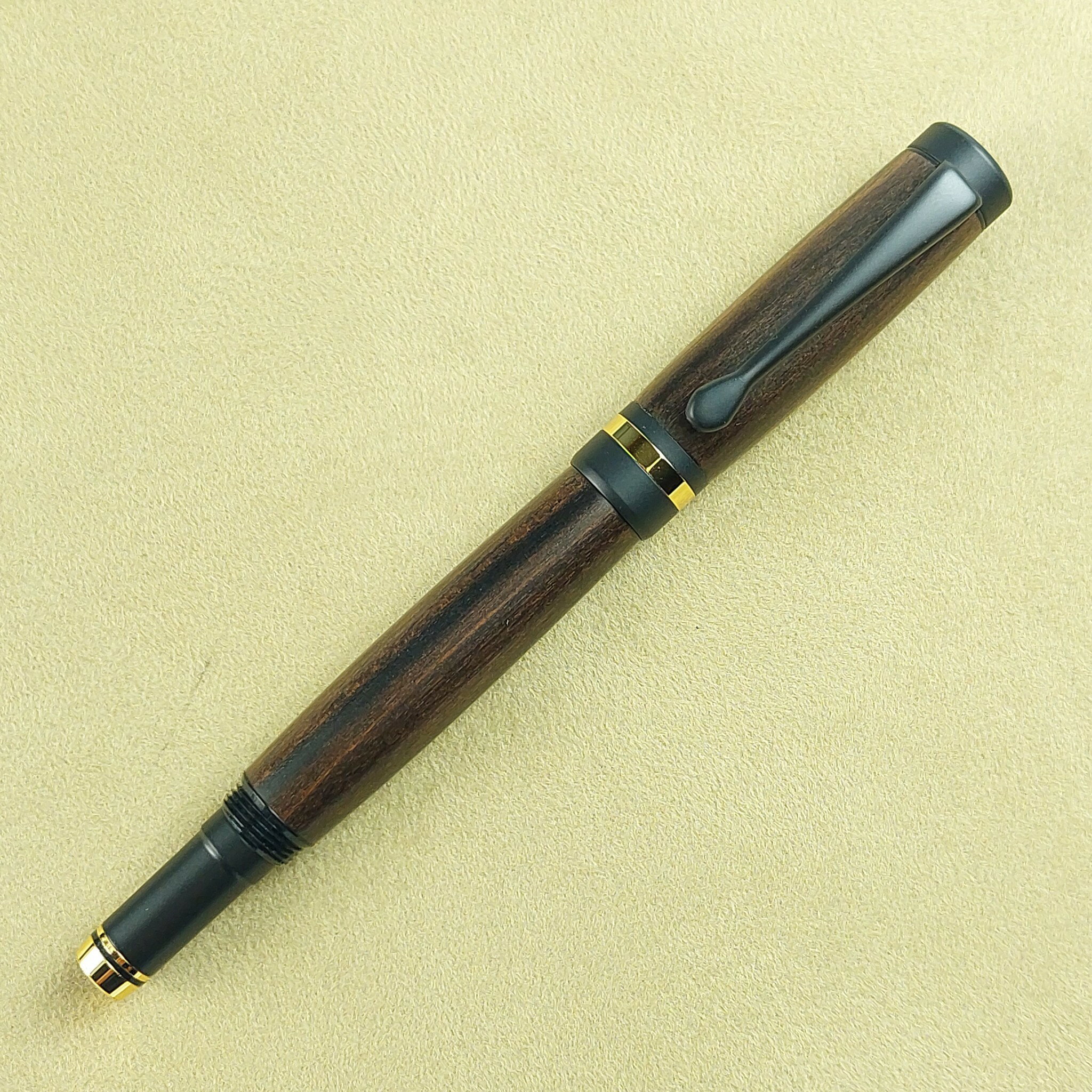 黑檀鋼珠筆 #KOBE手工筆 #手工筆 #手工鋼珠筆