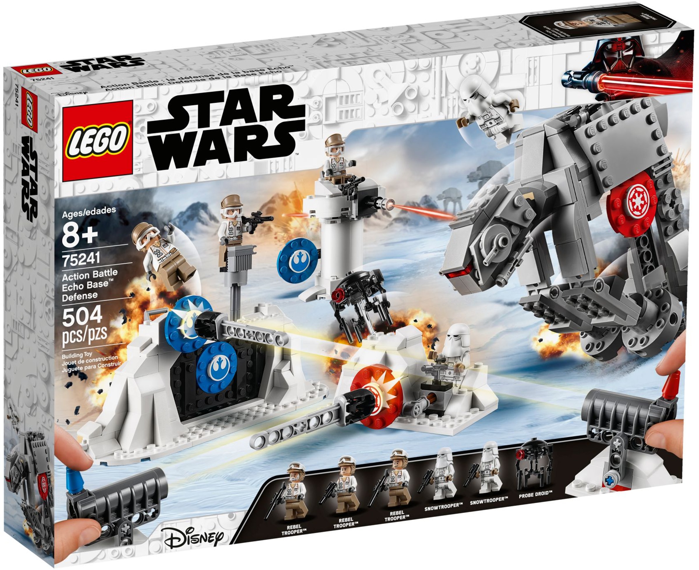 ☆勳寶玩具舖【現貨】LEGO 樂高 Star Wars 星際大戰系列 75241 Action Battle Echo Base Defence