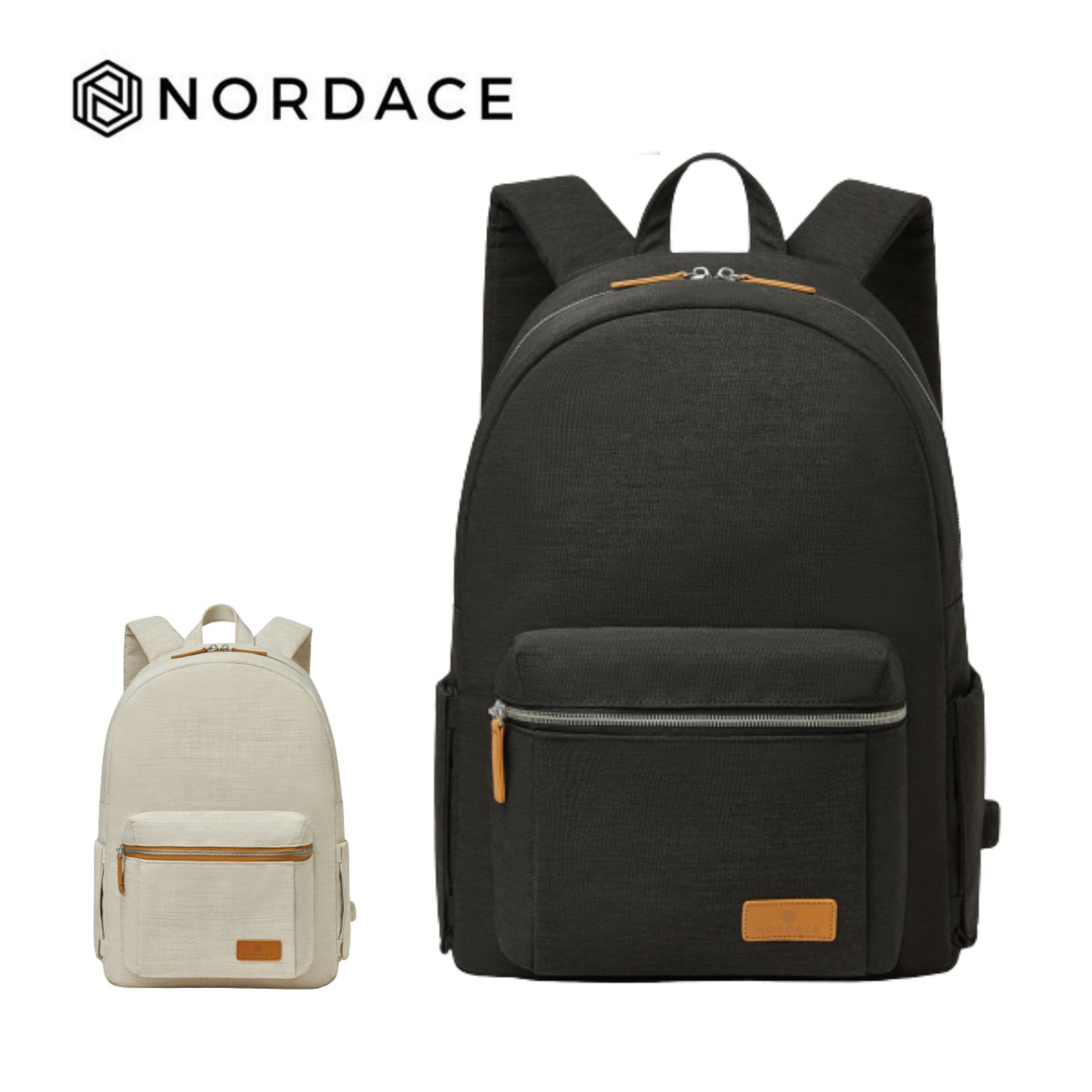 Nordace Siena Pro 後背包 雙肩包男女百搭通勤背包 側背包 防潑水 兩色可選-黑色 經典