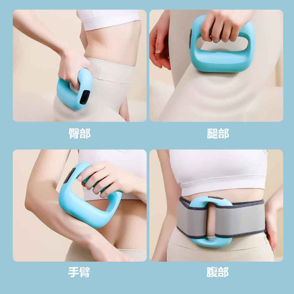 MR-J15A 多功能筋膜環 按摩甩脂 全身通用 深度舒緩 直擊筋膜 五檔震動 附專用腰帶 7