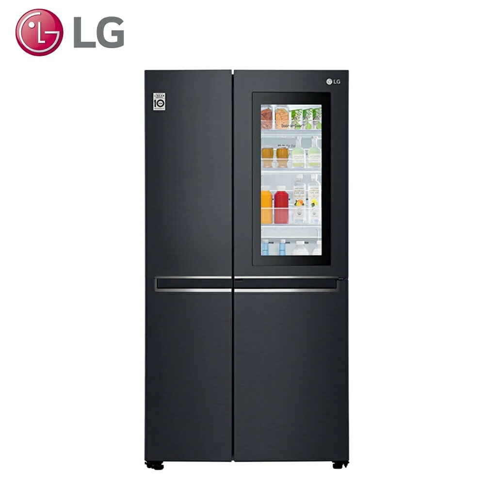 LG 樂金 630L 敲敲看門中門冰箱 GR-QL66MB 【APP下單點數 加倍】
