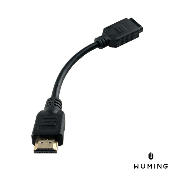15公分 HDMI延長線 轉接線 傳輸線 電視 轉接頭 高畫質 投影 平板 電腦 Anycast 『無名』 P04117