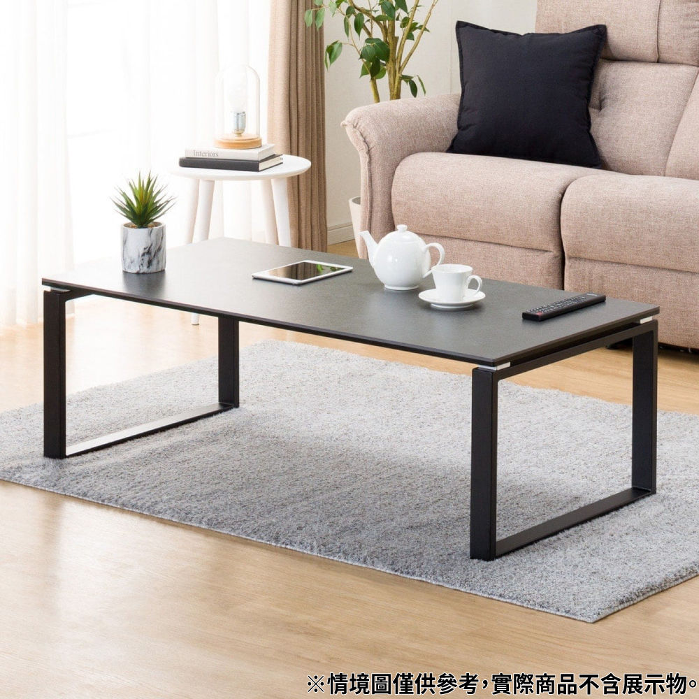 ◎岩板 陶板茶几 CERAL2 120 GY/BK NITORI宜得利家居