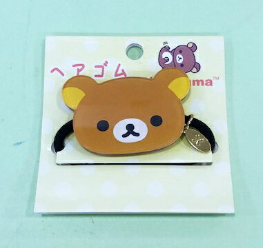 【震撼精品百貨】Rilakkuma San-X 拉拉熊懶懶熊 髮束-哥哥大臉#66756 震撼日式精品百貨