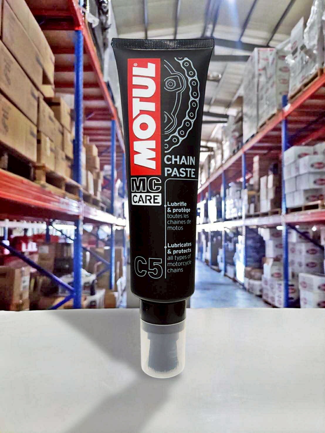【4%點數】『油工廠』MOTUL C5 鏈條油 齒輪油 牙膏狀含刷頭 CHAIN PASTE 膏狀【樂天APP下單限定】