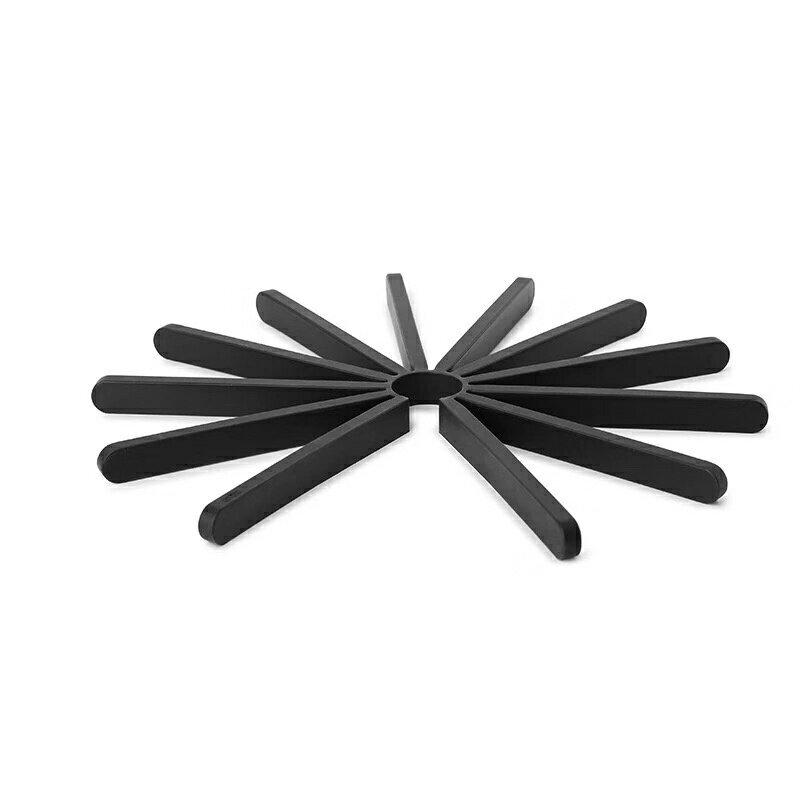 ㊣ umbra可折疊的硅膠鍋墊隔熱墊廚房防燙家用餐桌墊耐熱橡膠鍋架 4