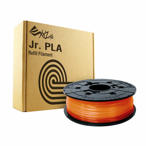 <br/><br/>  XYZprinting da Vinci Jr.專用PLA線材匣600g透明橘【愛買】<br/><br/>